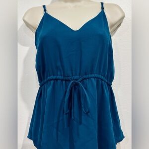 NWOT Babaton Deep Indigo Camisole with Adjustable Straps